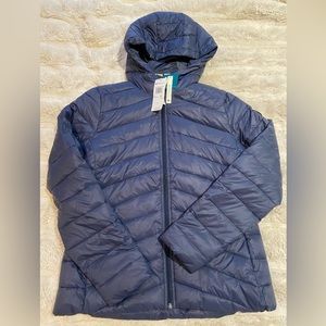 Roxy Puffer Coat- New with Tags - Navy Blue - Size Medium